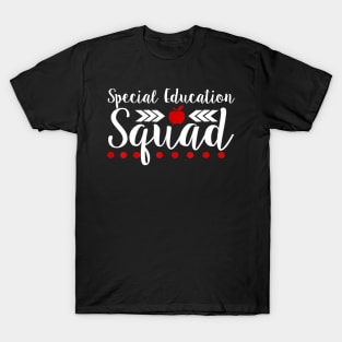 Special Education Squad Teacher Gift Shirt Back To School T-Shirt